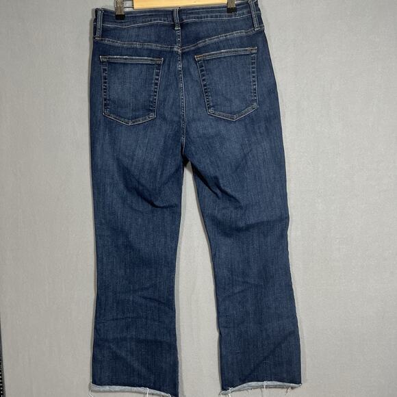 Frame Denim Le Crop Aspire Raw After Mini Bootcut Jean 31 Raw Hem Women - Picture 7 of 12